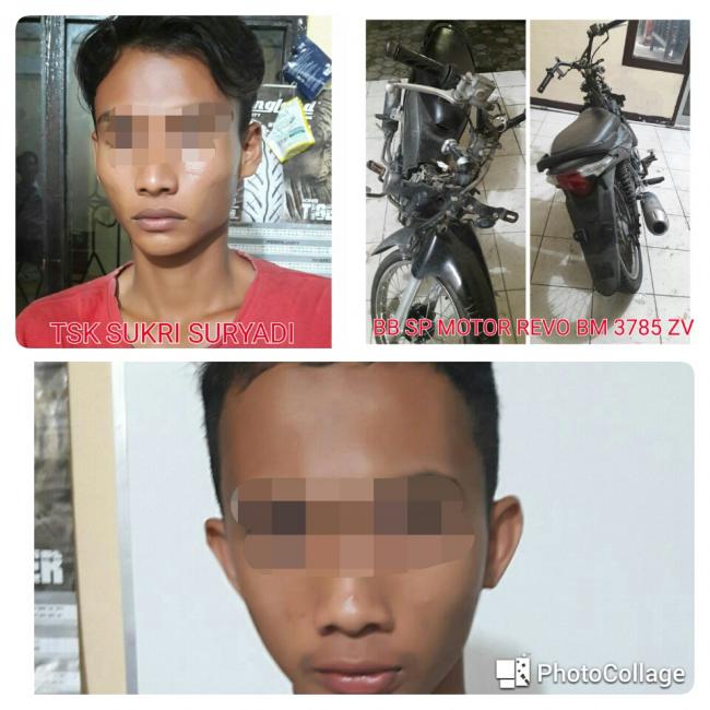 2 Remaja Pelaku Curanmor Diringkus Polsek Tapung 