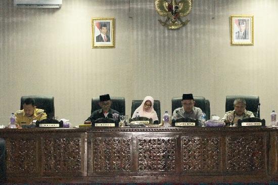 DPRD Kampar Gelar Rapat Paripurna Tentang Pertanggung Jawaban Pelaksanaan (RPP) APBD 2018