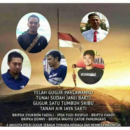 Naikan Bendera Setengah Tiang Tanda Wujud Rasa Duka Polresta Pekanbaru.