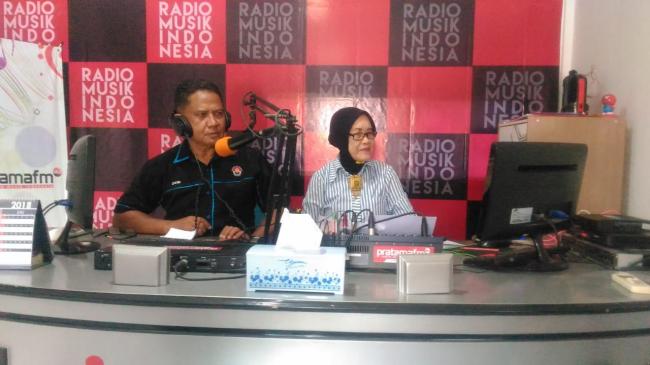 Jelang Idul Fitri, Kasubbag Humas Polres Kampar Sampaikan Pesan Kamtibmas Melalui Radio