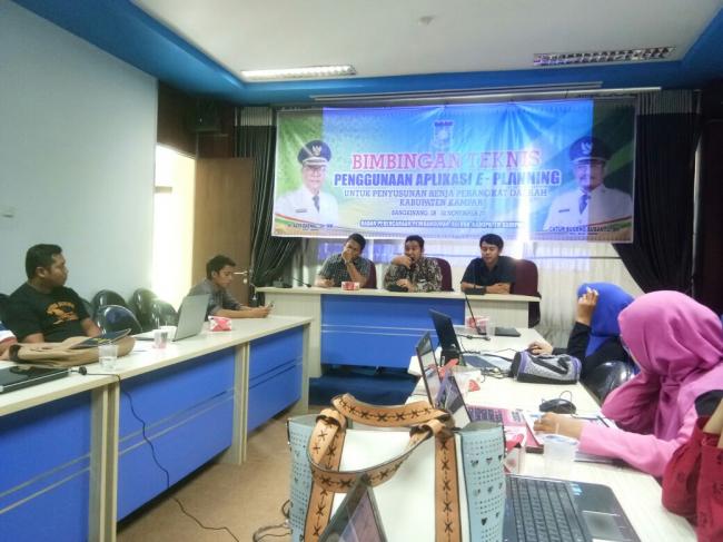 Bimtek Apilkasi E-Planning Berjalan Sukses