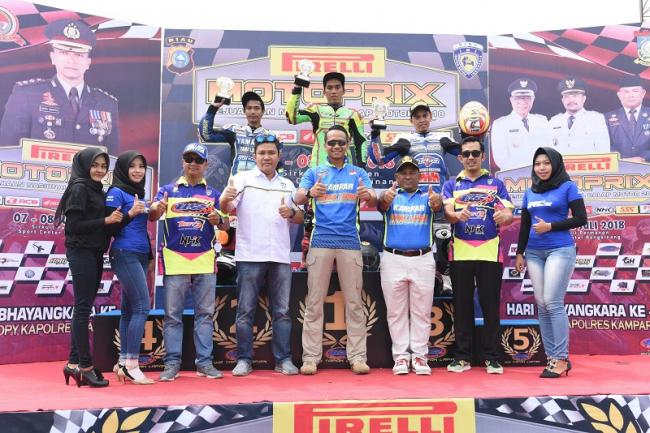 Polres Kampar Gelar Motoprix 2018 di Sport Center Bangkinang