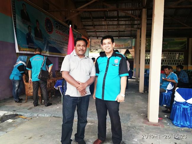 DPC.F. SPTI - K. SPSI kampar Gelar Rapat Pimpinan Cabang