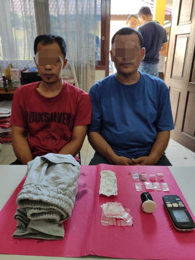 2 Orang Bandar Shabu Di Bekuk Resnarkoba Polres Kampar 