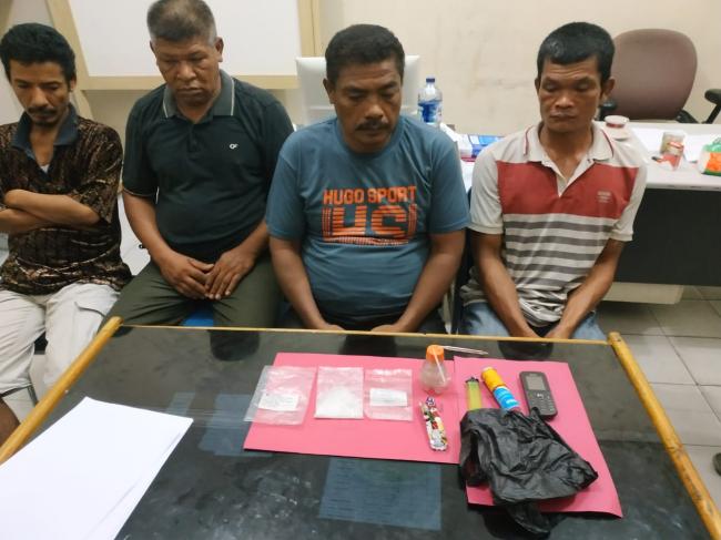Polisi bekuk 11 Pelaku Narkoba Dibeberapa Lokasi, Kurang Dari 24 jam