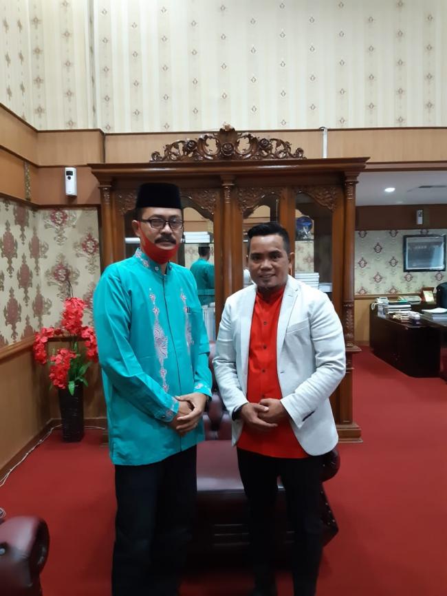 Pertemuan Ketum dan Pembina FK Kerajinan Tangan dan Karya Seni Riau