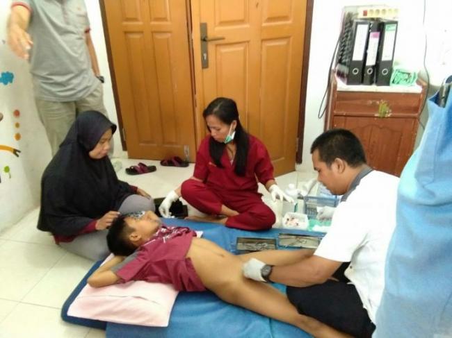 BAZNAS Kabupaten Siak Gelar Khitanan Massal, yang Pertama di Kecamatan Tualang