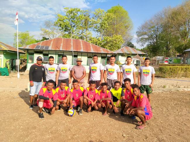 Ciptakan Sinergitas TNI dan UPF Timor Leste, Gelar Olahraga Bersama di Perbatasan