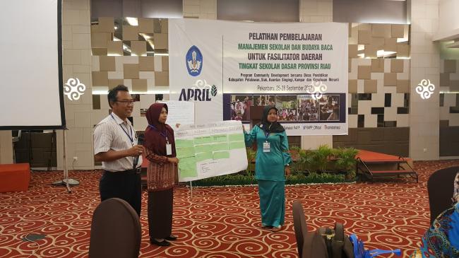 RAPP Latih Manajemen Sekolah Fasilitator SD di Riau
