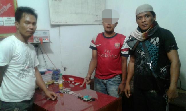 Transaksi Narkoba di Los Pasar Padang Sawah, Pengedar Shabu ini Diciduk Polisi