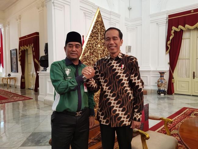 Pertama Kali Perhelatan Akbar NU Riau di Hadiri 50 Ribu Orang Serta di Hadiri Pak Presiden