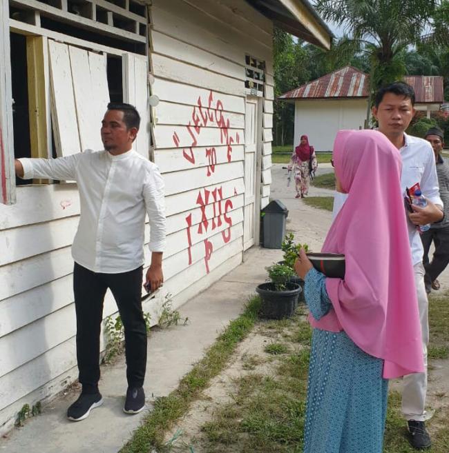H. Zukri Akan Perjuangkan Pembangunan Sekolah SMAN 2 di Pelalawan Secara Permanen