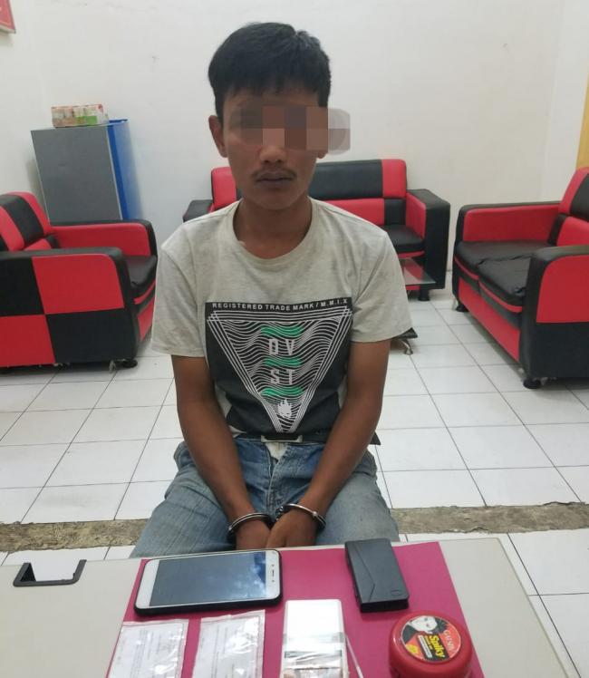 Setelah 6 Bulan Kabur, DPO Kasus Narkoba ini Akhirnya Diringkus Polsek Tapung
