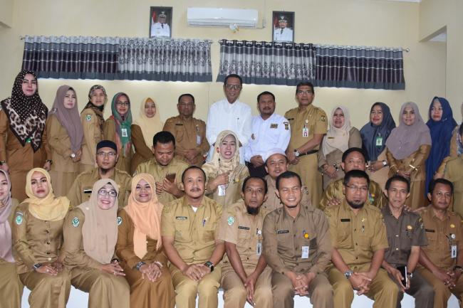Bupati Kampar, Dinas Kesehatan Evaluasi Kinerja.