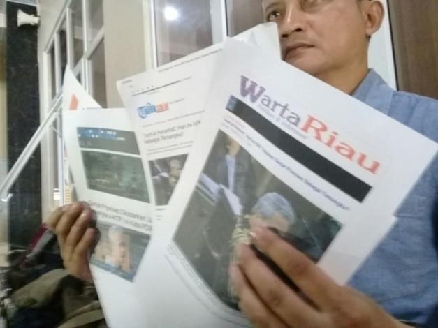 Relawan Ganjar Laporkan 4 Media Online ke Polisi, Termasuk Media di Riau 