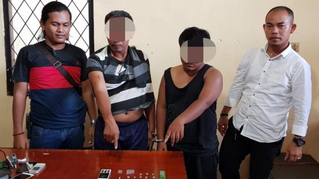 Tak Sampai 3 Jam, Empat Pelaku Narkoba Ditangkap Polsek Tapung di 3 Lokasi