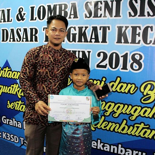 Pelaksanaan FLS2N SD Kec. Tampan Sukses digelar