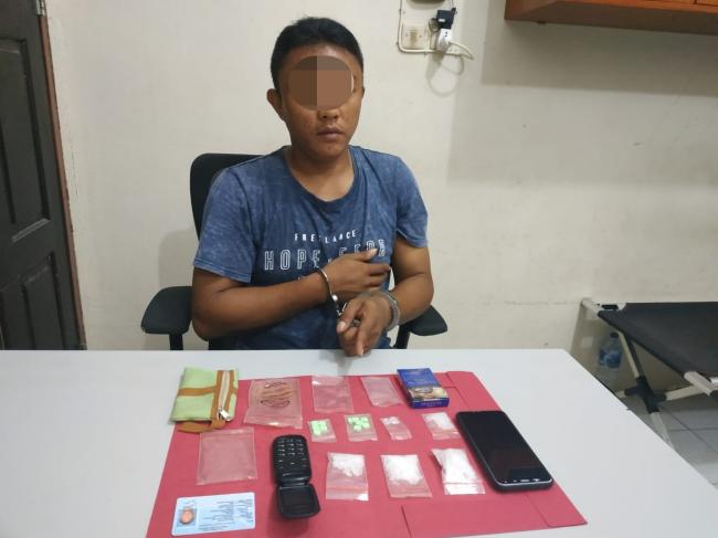 Resnarkoba Polres Kampar Ringkus DPO Bandar Shabu di Wilayah Pekanbaru