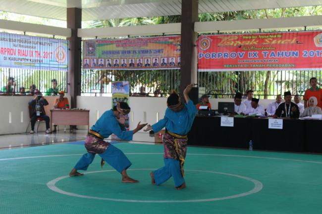 Final Berakhir, Kampar Juara Umum Cabor Pencak Silat
