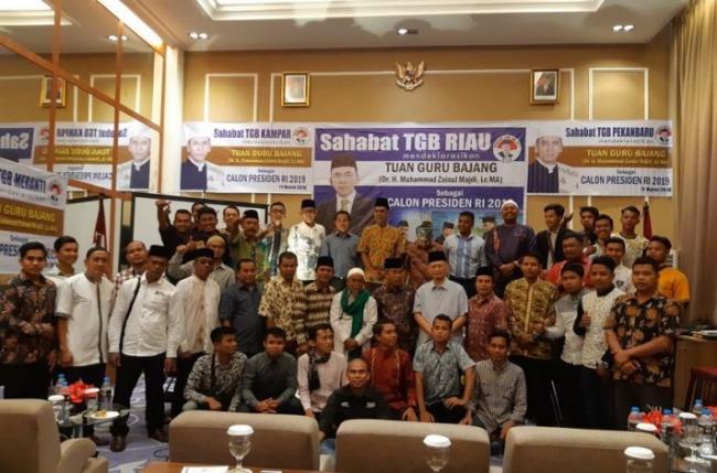 Deklarasi TGB Di Riau Siap Memenangkan Beliau Jadi Capres