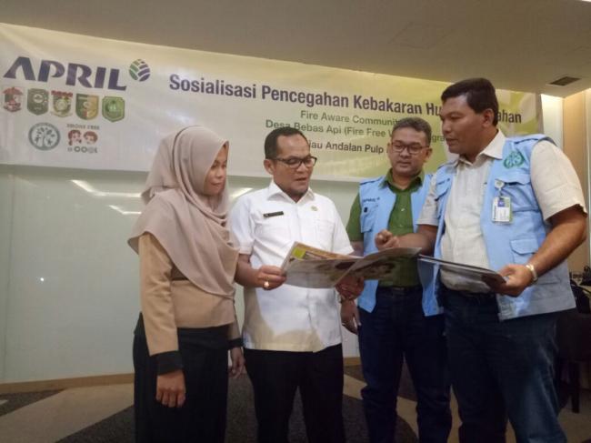 PT. RAPP Dan Disdik Riau Kerjasama Cegah Karhutla Sejak Dini