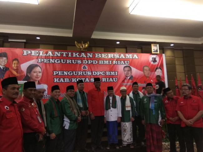 Pelantikan BMI Provinsi Riau di Hadiri Menteri Puan Maharani