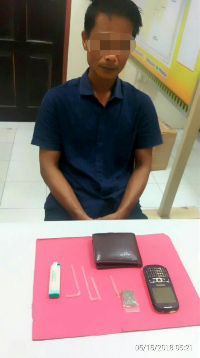 Razia Tim Gabungan Polres Kampar, Yonif 132 BS dan Pol PP Temukan Pelaku Narkoba di Wisma