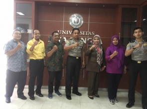 Karo SDM Polda Banten Sambang Kamtibmas ke Universitas Bina Bangsa