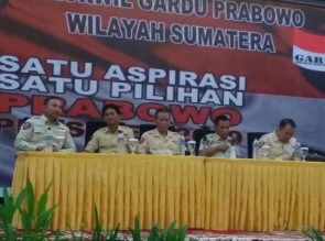 Rakowil Gardu Prabowo Se- Sumatra Siap Menangkan Prabowo Pilpres 2019