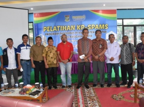 Azis Zaenal, Buka Pelatihan KP-SPAMS Program Pamsimas III 2018