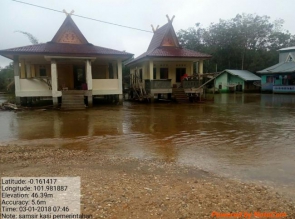 PT RAPP Diduga Tutup Aliran Sungai Batang Nilo, Dua Kades Layangkan Surat Protes