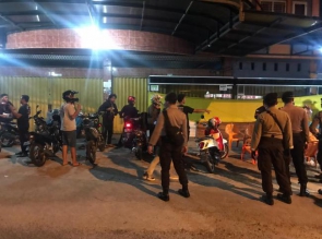 Cegah Penyebaran Covid-19 Polda Riau Gelar Patroli Skala Besar
