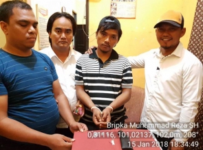 Seorang Pengedar Shabu asal Pekanbaru Diciduk Polsek Bangkinang 