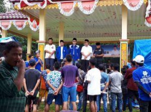 Masuk Akal, Syamsuar Siap Bangun Jambatan Penghubung 3 Kecamatan di Pelalawan 