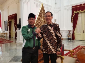 Pertama Kali Perhelatan Akbar NU Riau di Hadiri 50 Ribu Orang Serta di Hadiri Pak Presiden