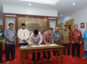 Bank Riau Kepri dan 37 OPD Kabupaten Karimun Kerjasama Transaksi Non Tunai