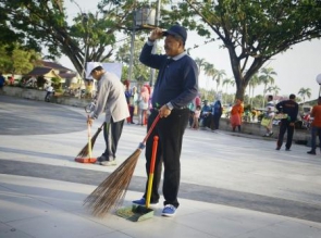 Plt Bupati Siak Alfedri, Pemimpin Tak Pernah Bosan Lakukan Aksi Peduli Sampah