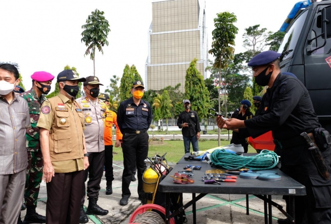 Untuk Mengantisipasi Bencana, 1.300 Personel Gabungan di Riau Disiagakan