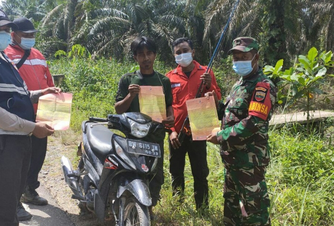 Patroli Terpadu Cara Babinsa Koramil 15/KK Mencegah Karhutla Di Wilayah Binaan