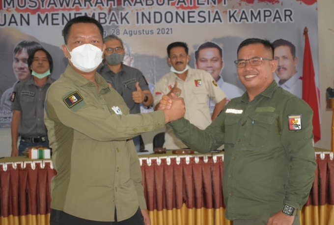 Indra Pomi Kembali Terpilih Secara Aklamasi, Jabat Ketua PERBAKIN Kampar 