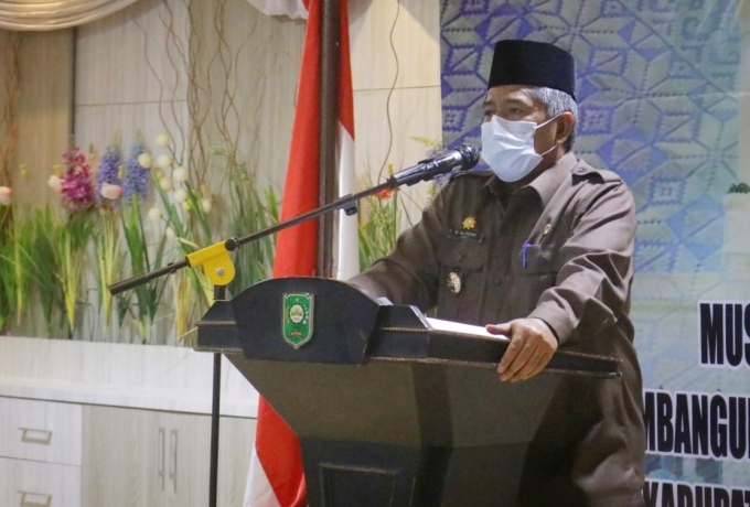 Bupati Siak Buka Musrenbang Rancangan RPJMD Kabupaten Siak Tahun 2021-2026