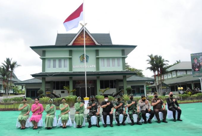 Pangdam I/BB Mayjen TNI Hasanuddin Kunjungan Kerja ke Kodim 0313/KPR