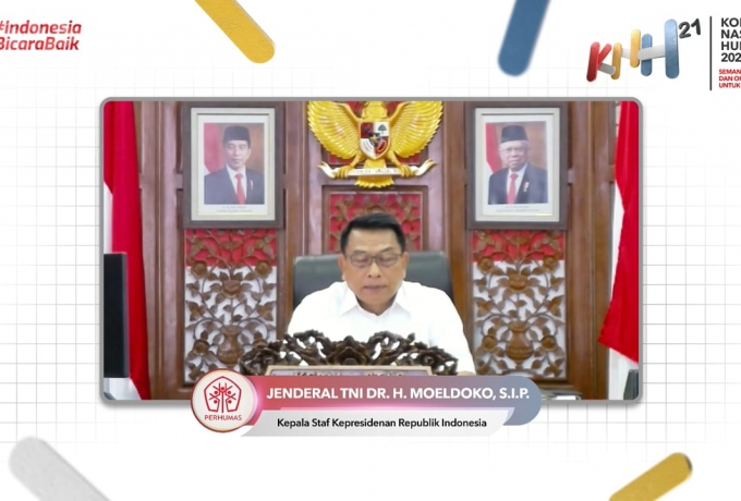 Konvensi Nasional Humas 2021 : Humas Indonesia Bantu Indonesia Tumbuh
