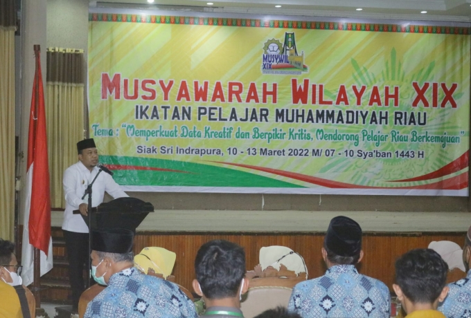 Wabup Husni Sebut, Pelajar Muhammadiyah Garda Terdepan Dalam Menjaga dan Perbaiki Akhlak Generasi 
