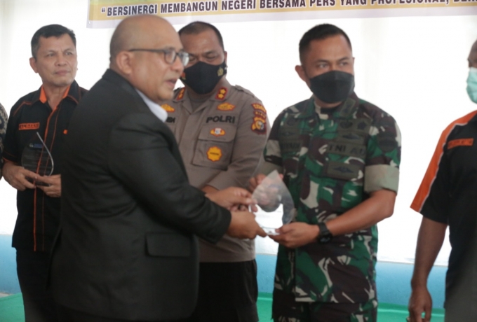 Dandim 0313/KPR Letkol Arh Mulyadi Ucapkan Selamat Atas Pelantikan JMSI Kampar