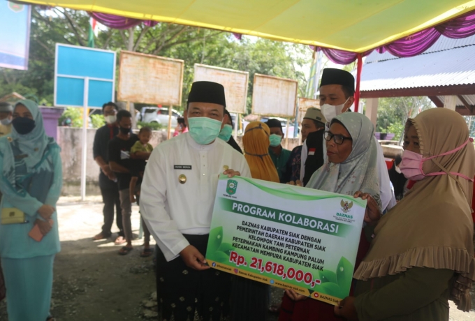 Wakil Bupati Siak Husni Merza kembali melaksanakan program Bujang Kampung