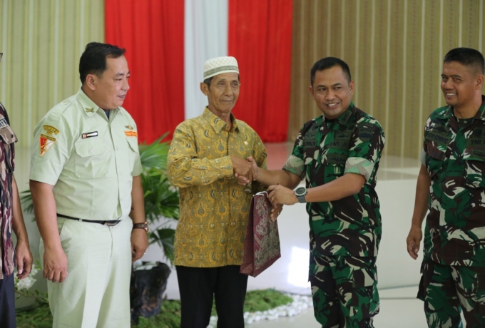 Kodim 0313/KPR Gelar Komsos Bersama Keluarga Besar TNI