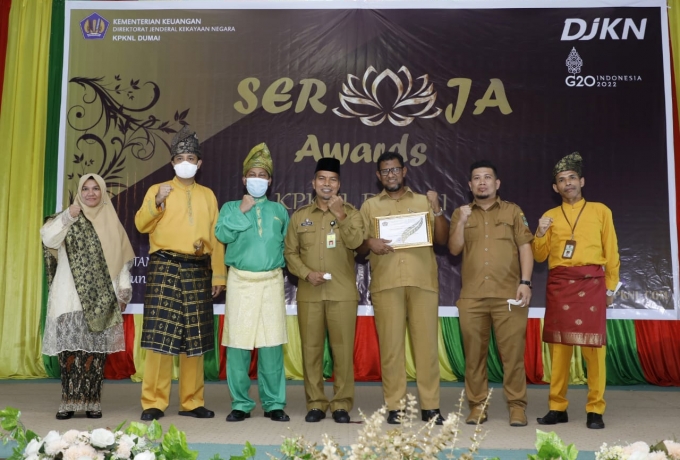 BKD Siak terima penghargaan peringkat pertama pada Kejora Award 2022
