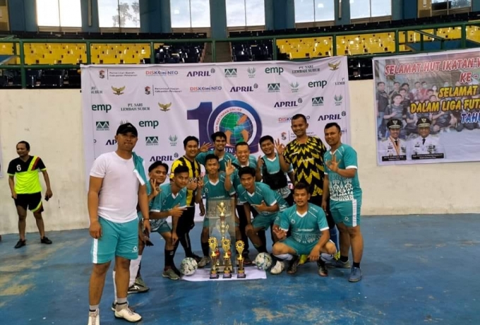 IWO Kampar Raih Juara Kedua Turnamen Futsal HUT IWO se Riau