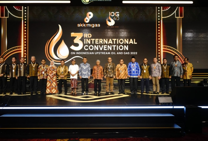 Bupati Alfedri Hadir di Acara 3RD International Convention on Indonesian Upstream Oil and Gas 2022